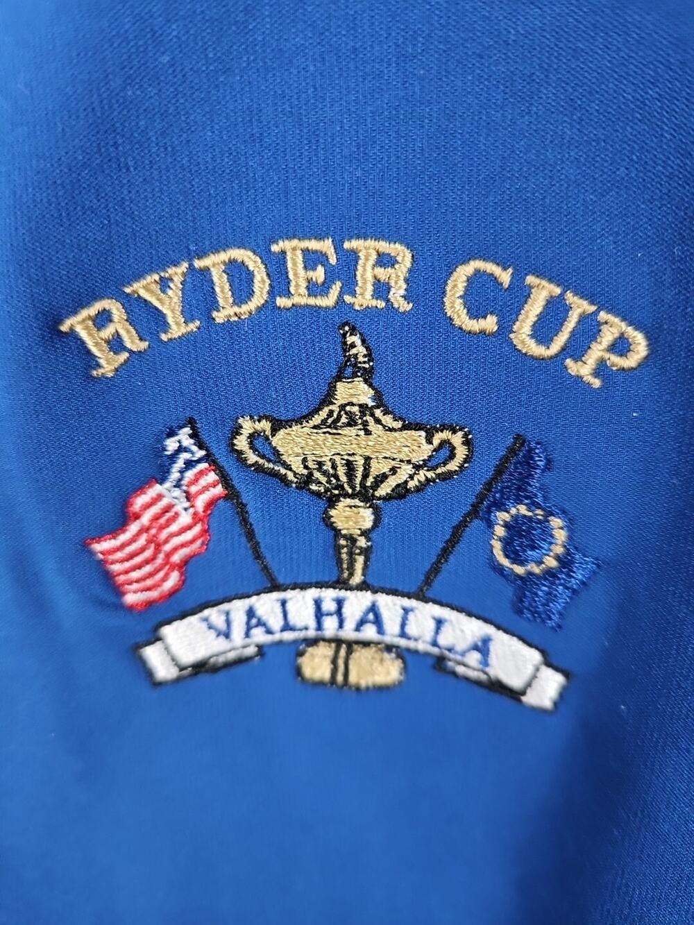 Ryder Cup Jacket Men's XL Valhalla Golf Windbreaker flex Pullover Ahead Extreme